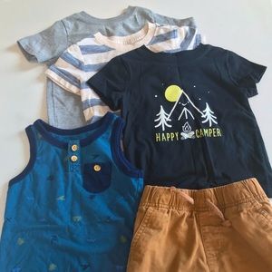 TShirts and shorts set baby boy size 12M